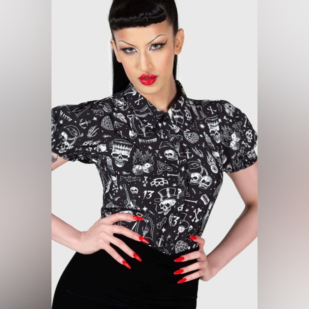 Killstar The Heat Blouse